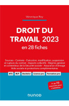 Droit du travail 2023 en 28 fiches