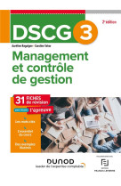 Dscg 3 management et controle de gestion - fiches 2023-2024