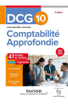 Dcg 10 - comptabilite approfondie - fiches 2023-2024