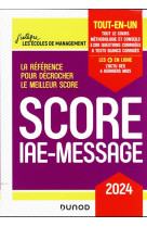 Score iae-message - 2024 - tout-en-un