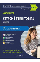 Concours attache territorial externe 2024 - tout-en-un