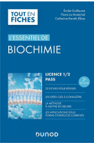 L'essentiel de biochimie  -  licence 1 / 2 / pass (2e edition)