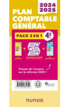 Plan comptable general - pack 3 en 1 : pcg 2024-2025 + pcg reforme 2025 + docs de synthese