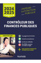 Concours controleur des finances publiques  -  categorie b  -  tout-en-un (edition 2024/2025)