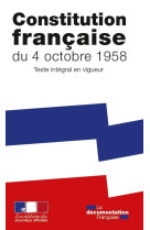 Constitution francaise du 4 octobre 1958