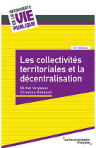 Les collectivites territoriales et la decentralisation