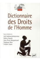 Dictionnaire des droits de l'homme