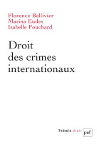 Droit des crimes internationaux