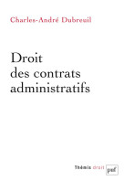 Droit des contrats administratifs