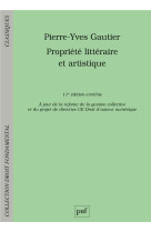 Propriete litteraire et artistique (11e edition)