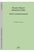 Droit constitutionnel (3e edition)