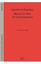 Manuel de droit de l'environnement