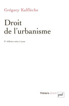 Droit de l'urbanisme (3e edition)