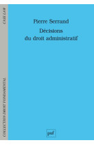 Decisions du droit administratif