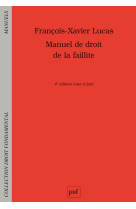 Manuel de droit de la faillite