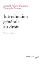 Introduction generale au droit (2e edition)