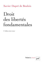 Droit des libertes fondamentales