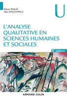 L'analyse qualitative en sciences humaines et sociales (5e edition)