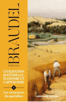 Civilisation materielle, economie et capitalisme tome 1 : les structures du quotidien