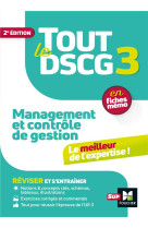 Tout le dscg 3  -  management et controle de gestion  -  en fiches memo (2e edition)