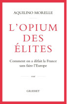 L'opium des elites : comment on a defait la france sans faire l'europe