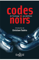 Codes noirs : de l'esclavage aux abolitions