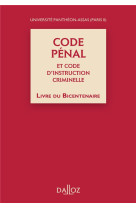 Code penal et code d'instruction criminelle  -  livre du bicentenaire