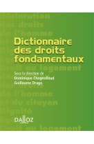 Dictionnaire des droits fondamentaux