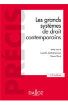 Les grands systemes de droit contemporains (12e edition)