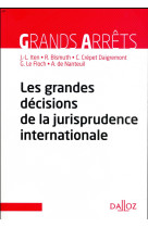 Les grandes decisions de la jurisprudence internationale