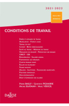 Conditions de travail (edition 2021/2022)