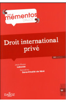 Droit international prive (19e edition)