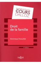 Droit de la famille (edition 2018)