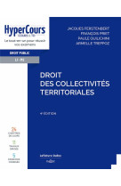 Droit des collectivites territoriales