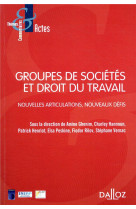 Groupe de societes et droit du travail