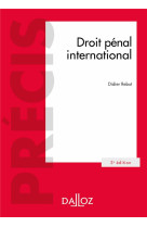 Droit penal international (edition 2018)