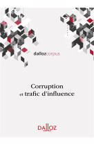 Corruption et trafic d'influence