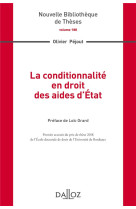 La conditionnalite en droit des aides d'etat