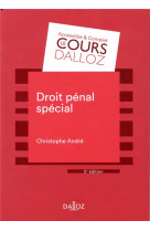 Droit penal special