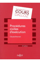 Procedures civiles d'execution