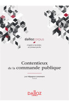 Contentieux de la commande publique