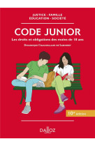 Code junior  -  les droits et obligations des moins de 18 ans