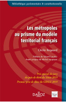 Les metropoles au prisme du modele territorial francais