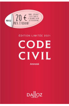 Code civil annote (edition limitee 2021)