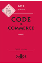 Code de commerce, annote (edition 2021)