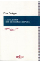 Les nullites des decisions sociales