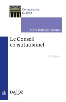 Le conseil constitutionnel 9ed