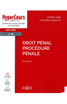 Droit penal, procedure penale (edition 2021)