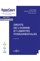 Droits de l'homme et libertes fondamentales