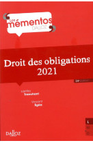 Droit des obligations (edition 2021)